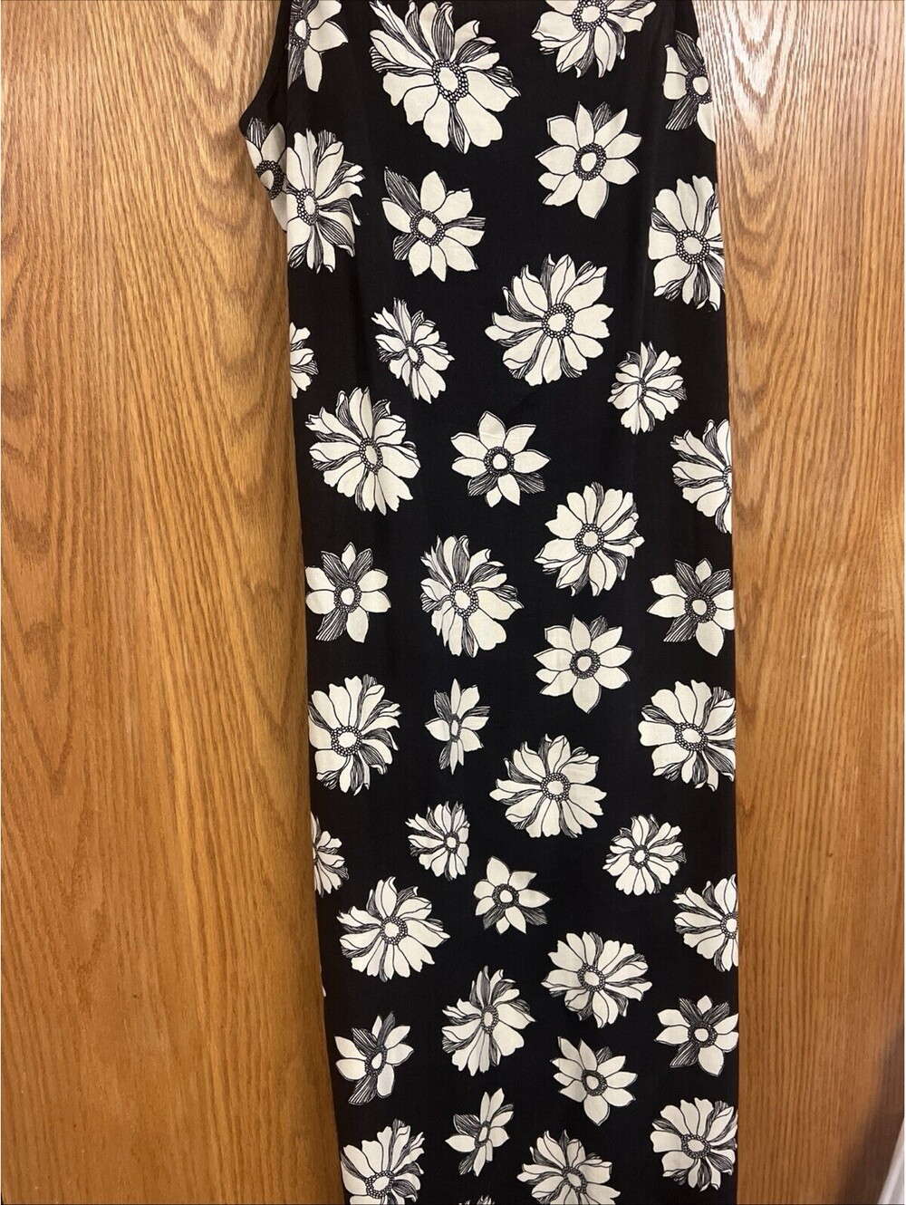 Billabong Women's Black Floral Maxi Dress XS Golden Hour